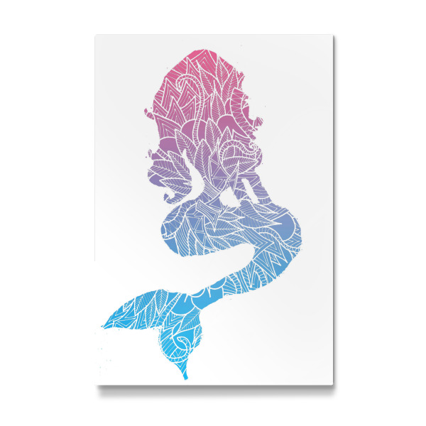 Galerie-Print "Blue and Pink Mermaid" 30x20 cm artboxONE