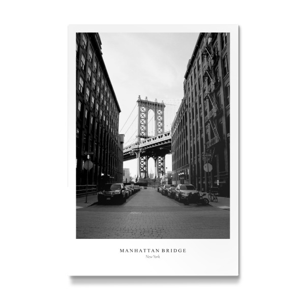 Galerie-Print "Manhattan Bridge NYC" 30x20 cm artboxONE