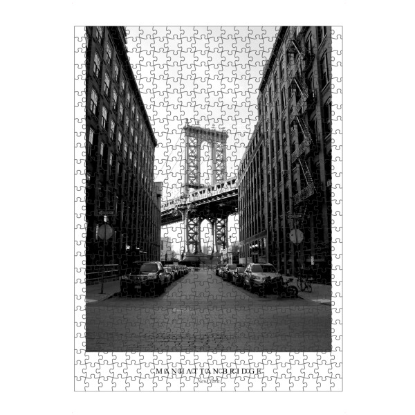 artboxONE Puzzle "Manhattan Bridge NYC" artboxONE - Städte,Städte / New York,Schwarzweiß,Architektur