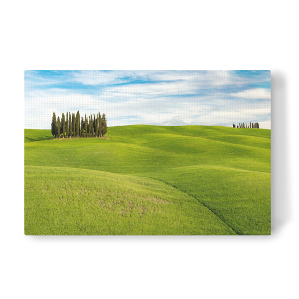 Leinwandbild "Hügellandschaft in der Toskana" artboxONE - Natur,Reise,Reise / Länder