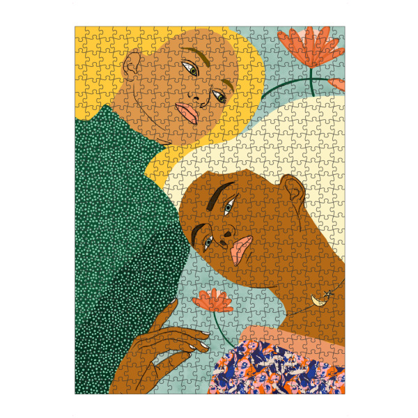 artboxONE Puzzle "Two Souls One Body-II" artboxONE - Menschen,Liebe