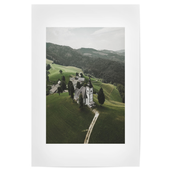 Poster 30x20 cm "The Church" artboxONE - Natur,Reise,Architektur