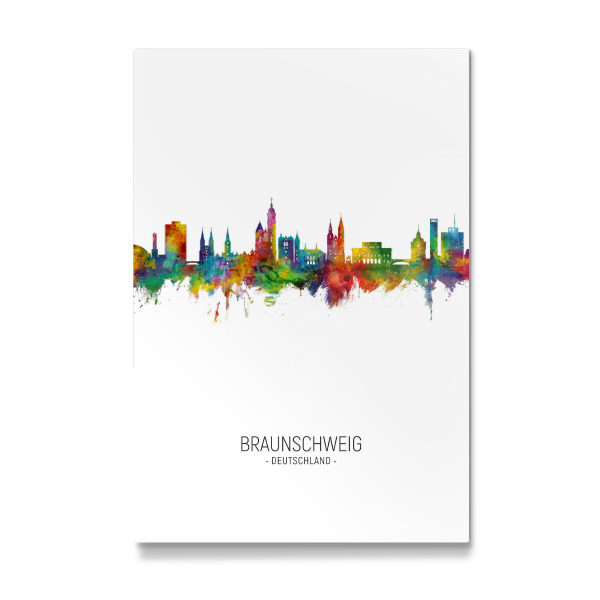 Galerie-Print "Braunschweig Skyline Portrait" 30x20 cm artboxONE