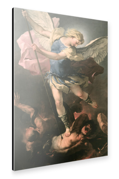 Alu-Dibond "Der Erzengel Michael" 30x20 cm artboxONE