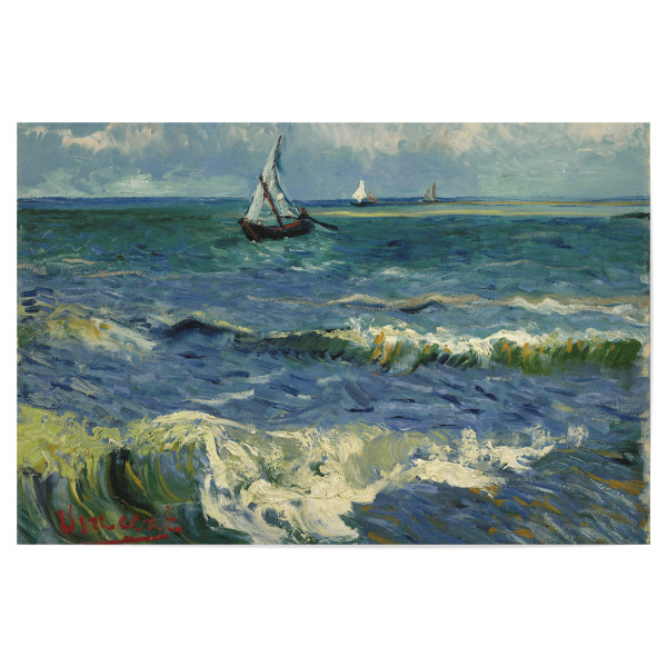 Poster 30x20 cm "Seelandschaft von Vincent van Gogh" artboxONE - Natur,Reise,Reise / Strand und Meer