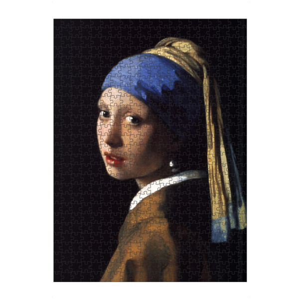 Puzzle Ravensburger "Jan Vermeer - Das Mädchen" artboxONE - Menschen