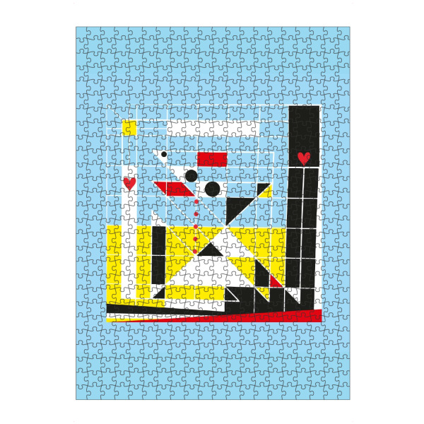 Puzzle Ravensburger "Teepee" artboxONE - Abstrakt,Geometrie