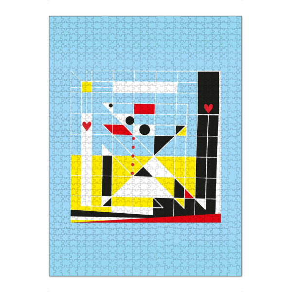 Puzzle Ravensburger "Teepee" artboxONE - Abstrakt,Geometrie