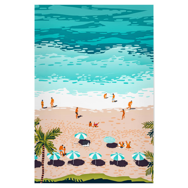 Poster 30x20 cm "Dream in Colors Borrowed From" artboxONE - Natur,Menschen