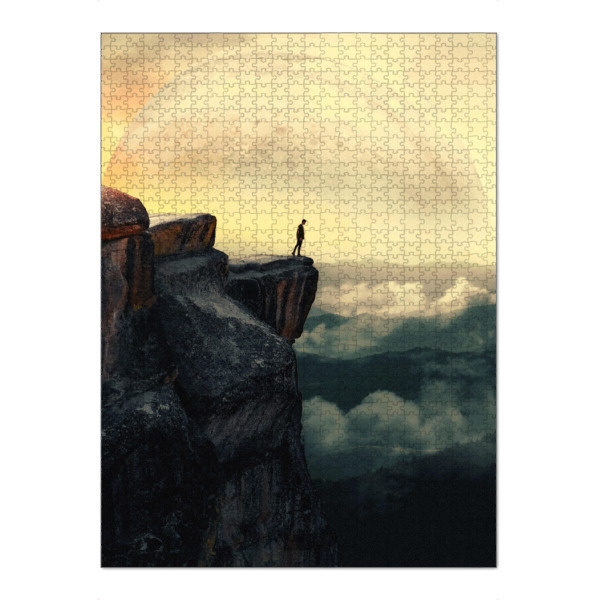 Puzzle Ravensburger "Space Mountain" artboxONE - Natur,Reise,Fiktion,Galaxy