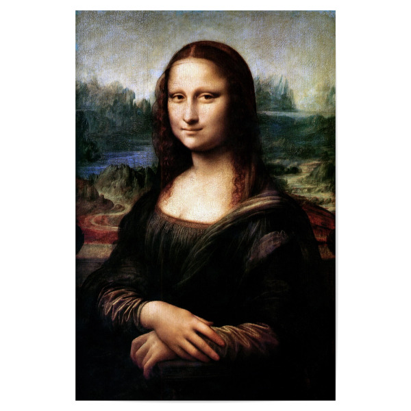 Poster 30x20 cm "Mona Lisa (La Gioconda)" artboxONE - Natur,Menschen