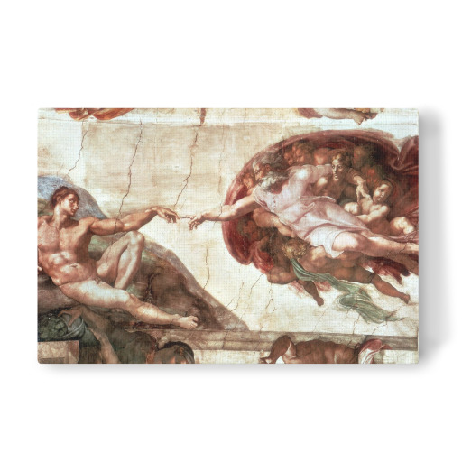 Die Erschaffung Adams Michelangelo