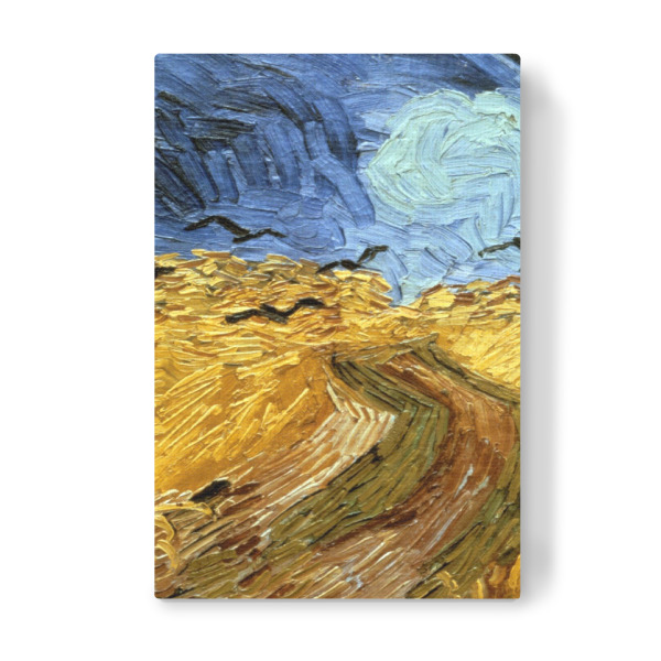 Leinwandbild "Wheatfield with Crows" artboxONE - Natur,Tiere
