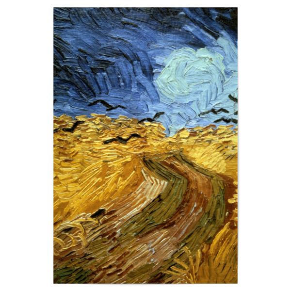 Poster "Wheatfield with Crows" artboxONE - Natur,Tiere