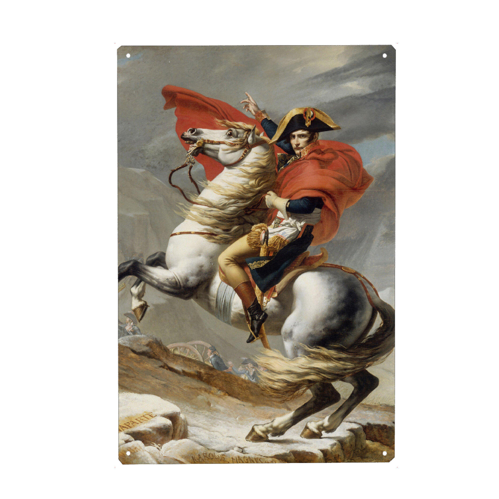 Metall Poster "Napoleon Bonaparte" artboxONE - Natur,Tiere,Menschen