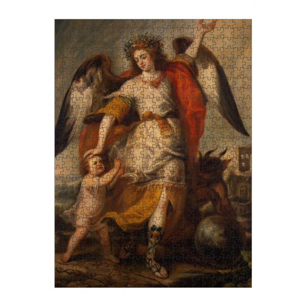 Puzzle Ravensburger "Schutzengel" artboxONE - Natur,Für Kinder,Menschen,Fiktion