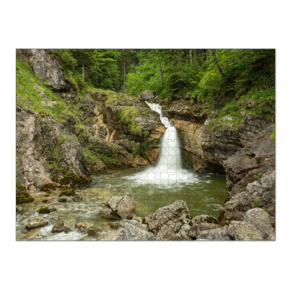 Puzzle Ravensburger "Bei den Kuhfluchtwasserfällen" artboxONE - Natur,Reise