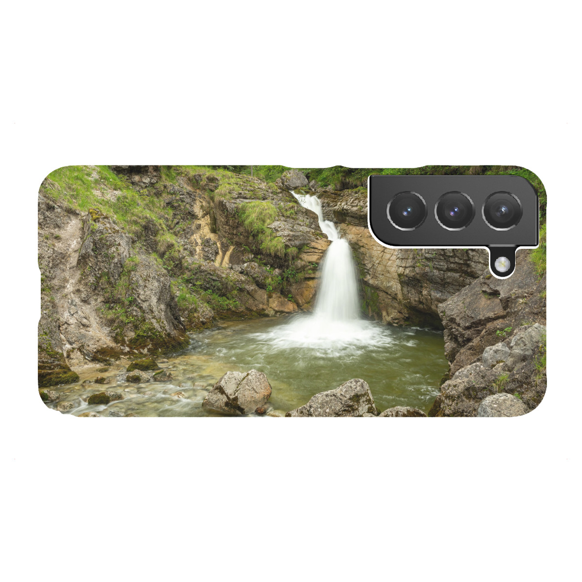 "Bei den Kuhfluchtwasserfällen"für Samsung Galaxy - Premium-Case Handyhülle artboxONE