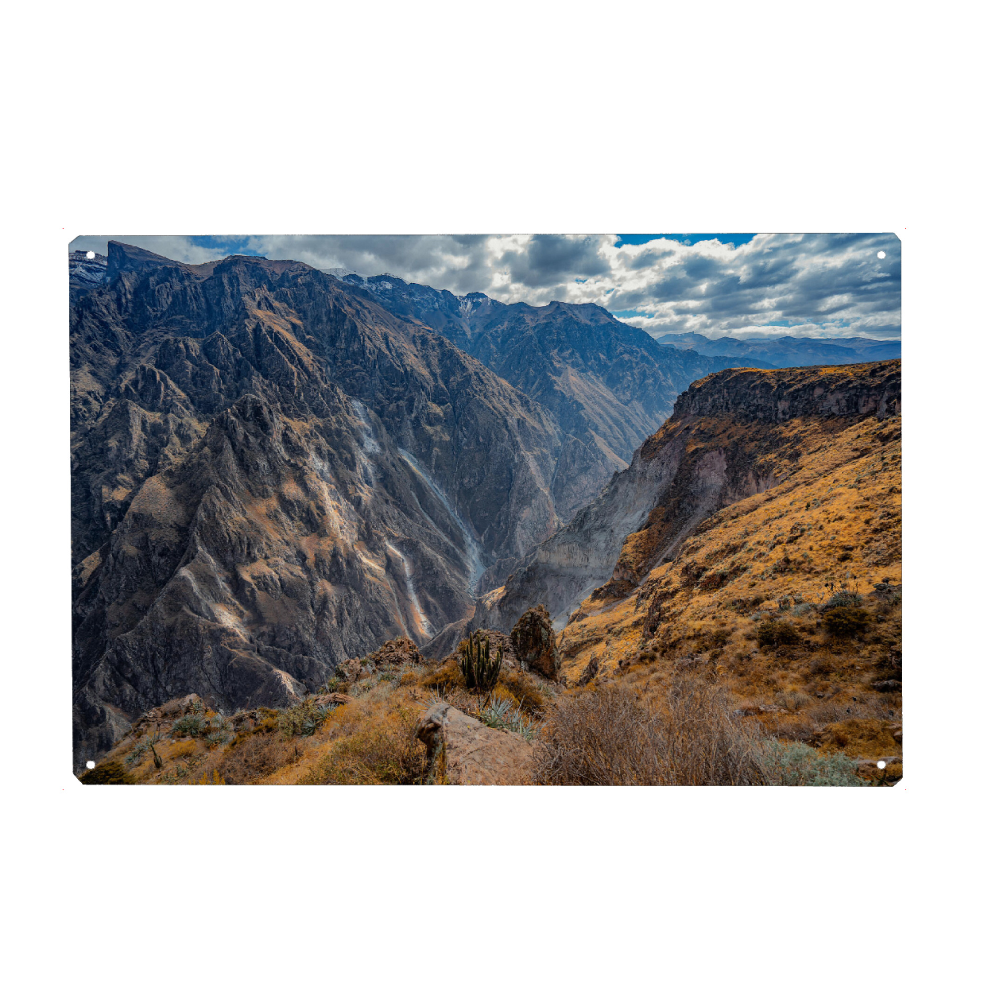 Metall Poster "Colca Canyon" artboxONE - Natur,Reise,Reise / Länder