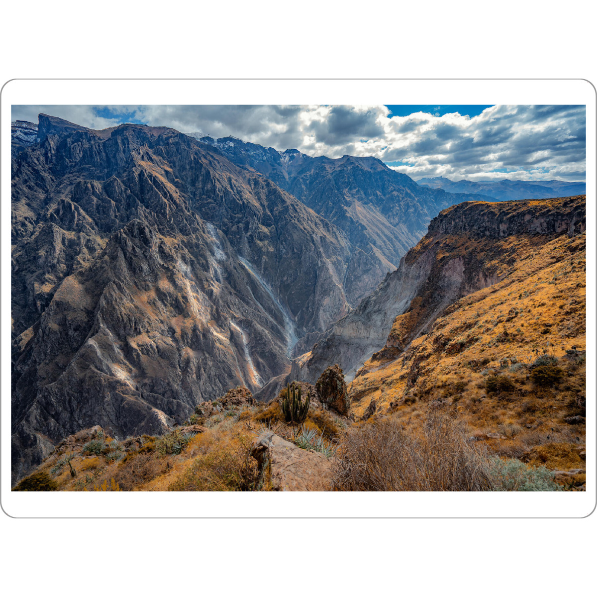 Tischset "Colca Canyon" artboxONE - Natur,Reise,Reise / Länder