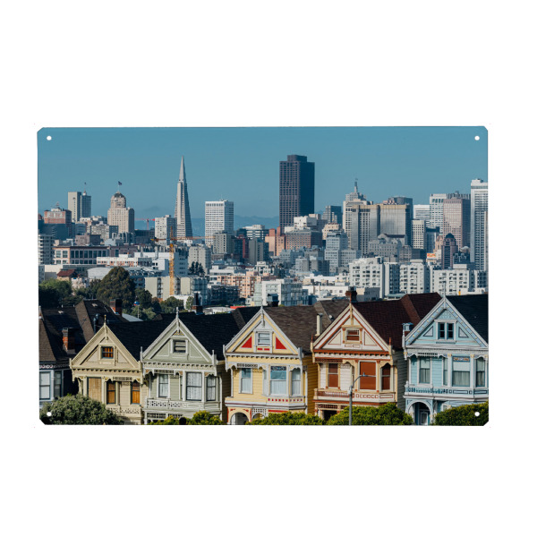Metall Poster "San Francisco USA" artboxONE - Städte,Architektur,Reise / Länder,Städte / San Francisco