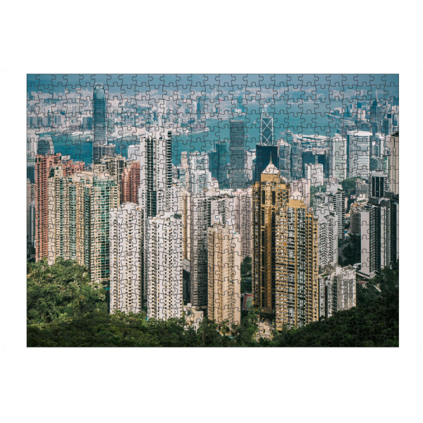 artboxONE Puzzle "Hongkong Viktoria Peak" artboxONE - Städte,Reise,Architektur,Reise / Asien