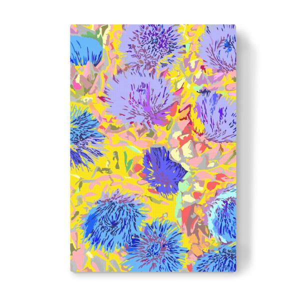 Leinwandbild "Mediterranean Dream" artboxONE - Floral,Abstrakt