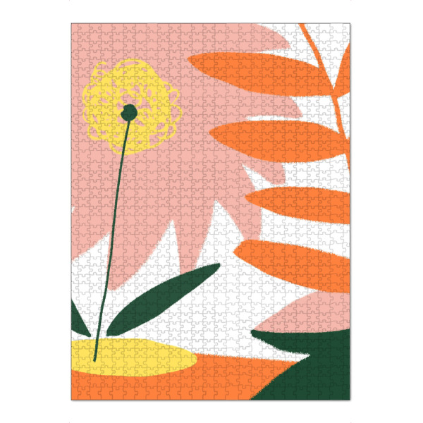 Puzzle Ravensburger "Summer Blossom" artboxONE - Floral,Abstrakt