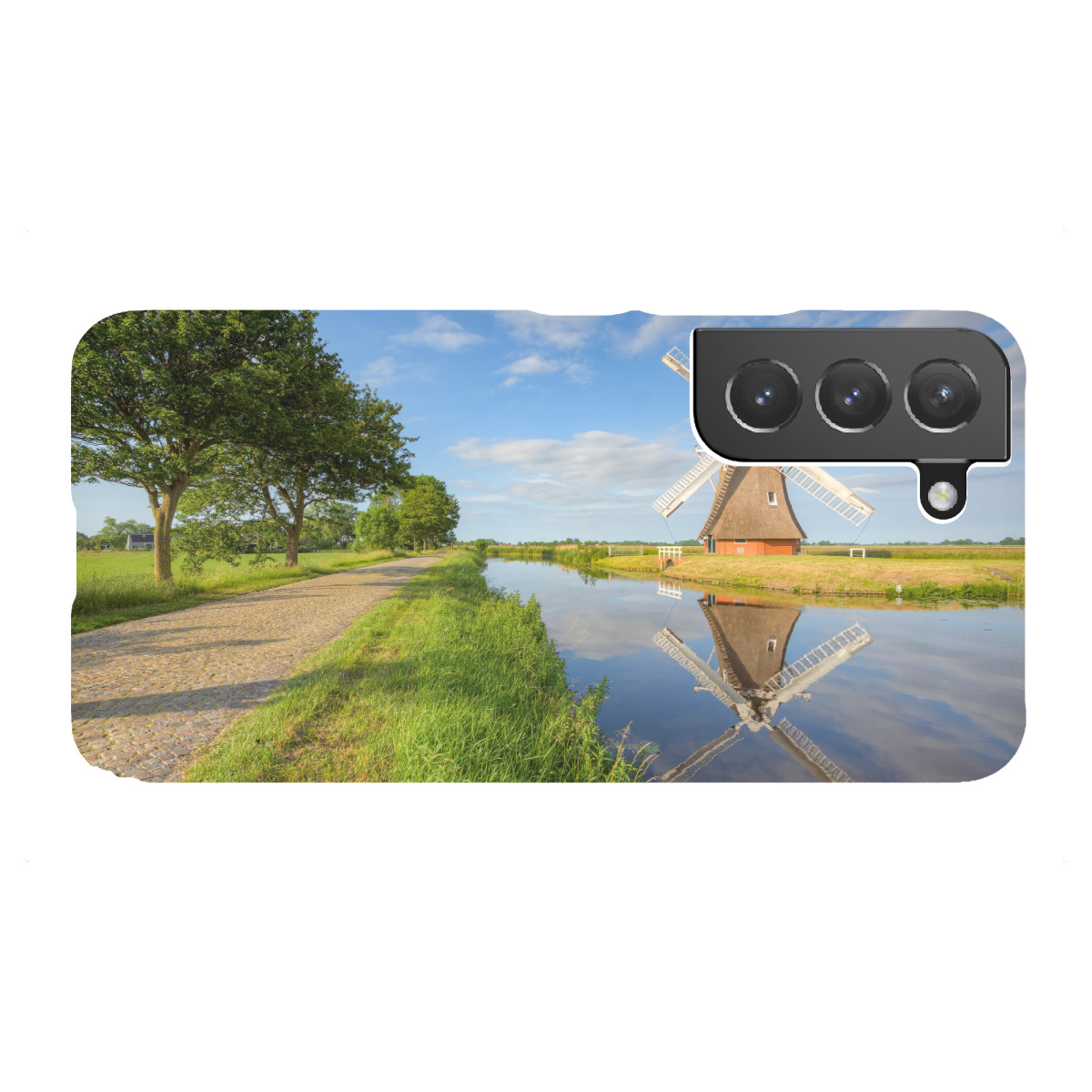 Samsung Galaxy "Krimstermolen bei Groningen" Premium-Case Handyhülle artboxONE