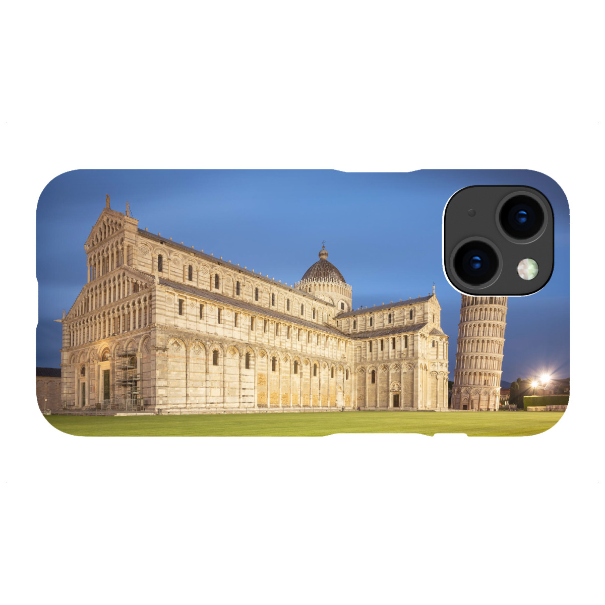 "Schiefer Turm von Pisa am Abend"für iPhone - Premium-Case Handyhülle artboxONE
