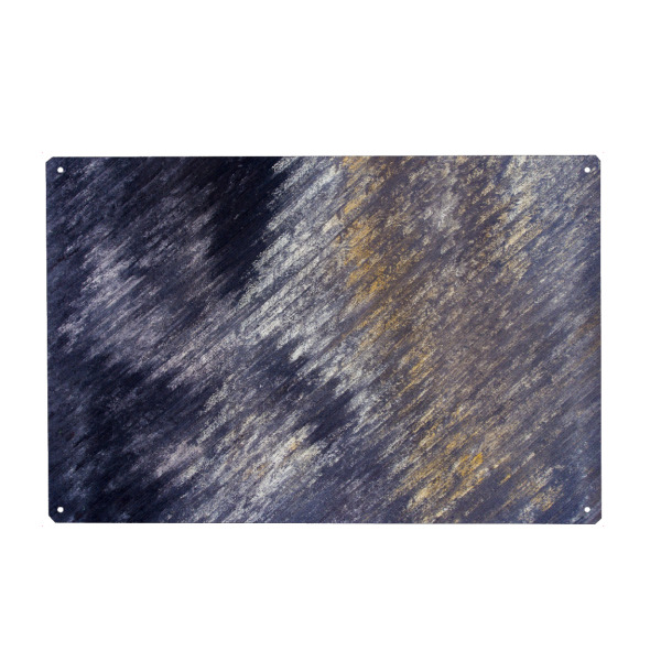 Metall Poster "Land art" artboxONE - Abstrakt