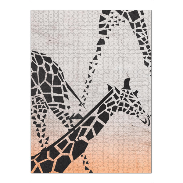 Puzzle Ravensburger "Abstract Giraffes" artboxONE - Natur,Tiere,Abstrakt