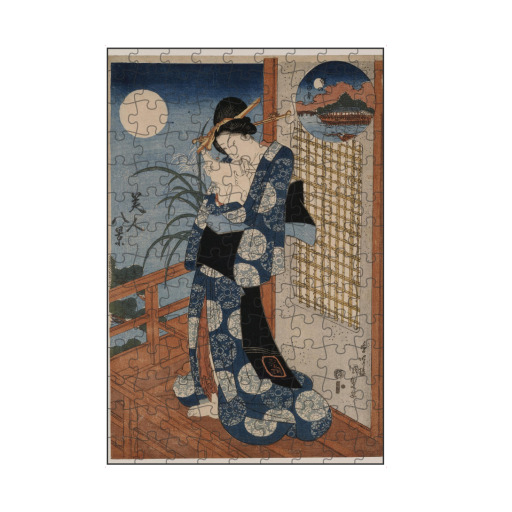 Herbstmond über Miho