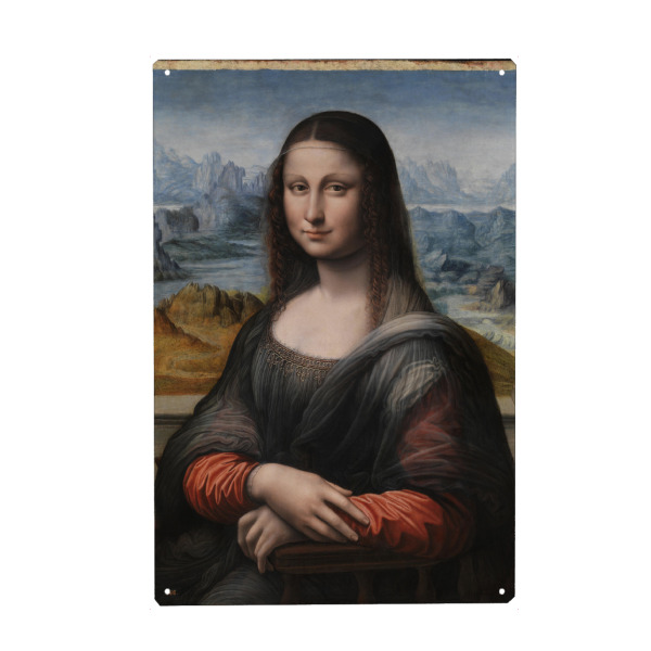 Holzbild "Mona Lisa" artboxONE - Natur,Menschen