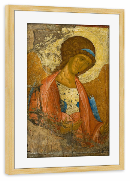 Poster mit Rahmen kiefer "Der Erzengel Michael von Rubljow" artboxONE - Menschen,Fiktion