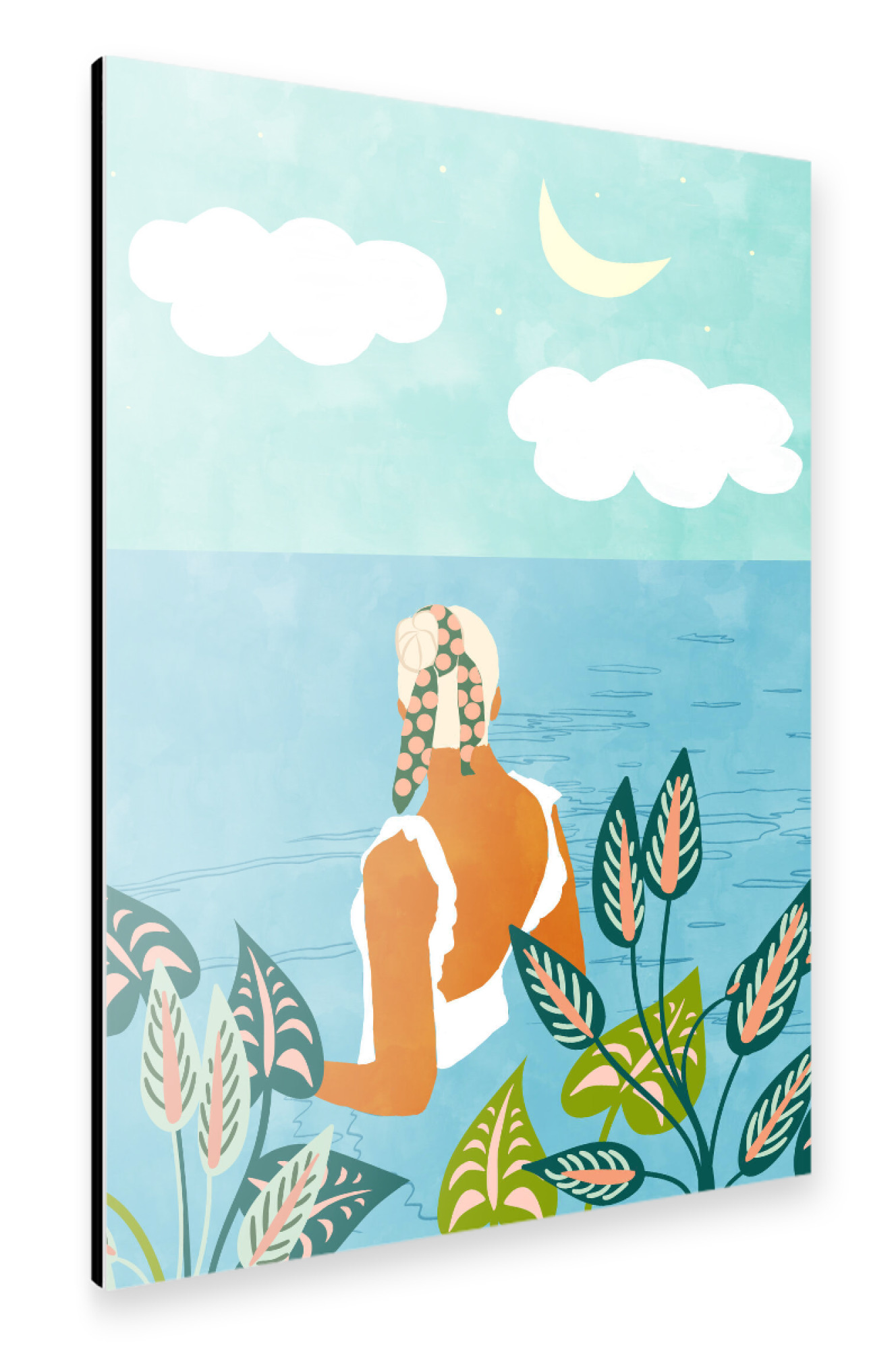 Alu-Dibond "The Pursuit Of Happiness" 75x50 cm artboxONE