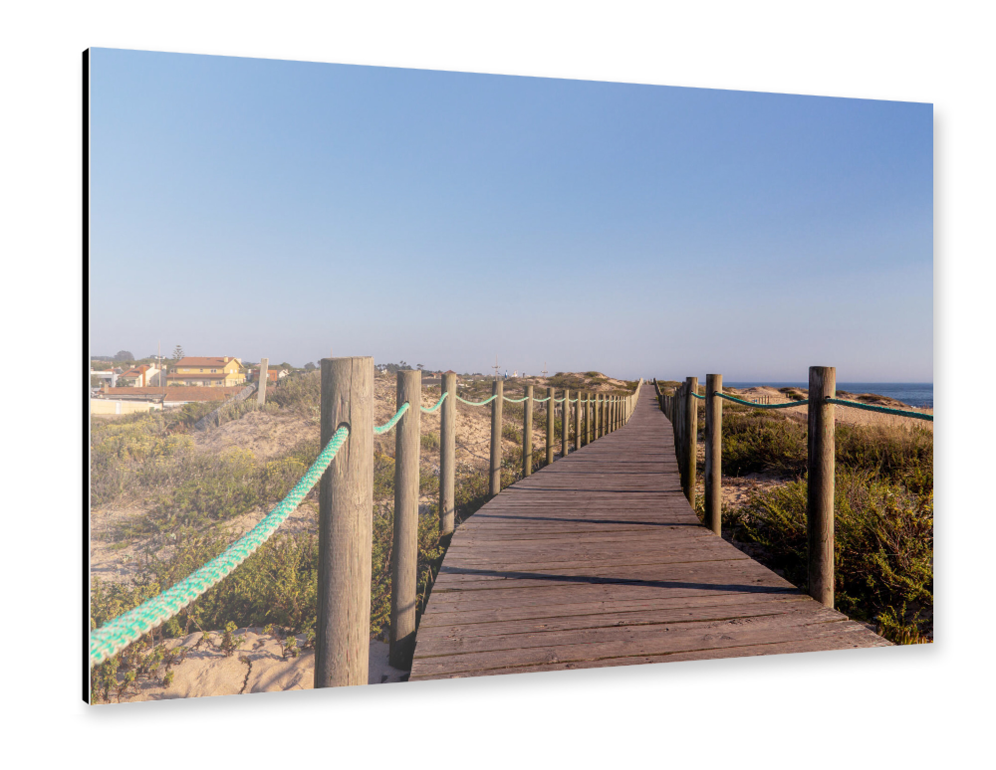 Alu-Dibond "Wanderweg am Atlantik" 75x50 cm artboxONE