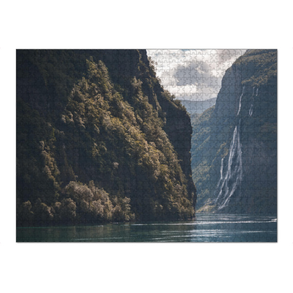 Puzzle Ravensburger "Geirangerfjord" artboxONE - Natur,Reise
