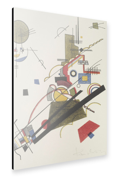 Alu-Dibond "Fröhlicher Aufstieg von Kandinsky" 30x20 cm artboxONE