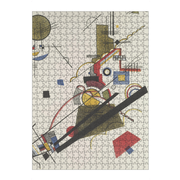 artboxONE Puzzle "Fröhlicher Aufstieg von Kandinsky" artboxONE - Abstrakt,Geometrie