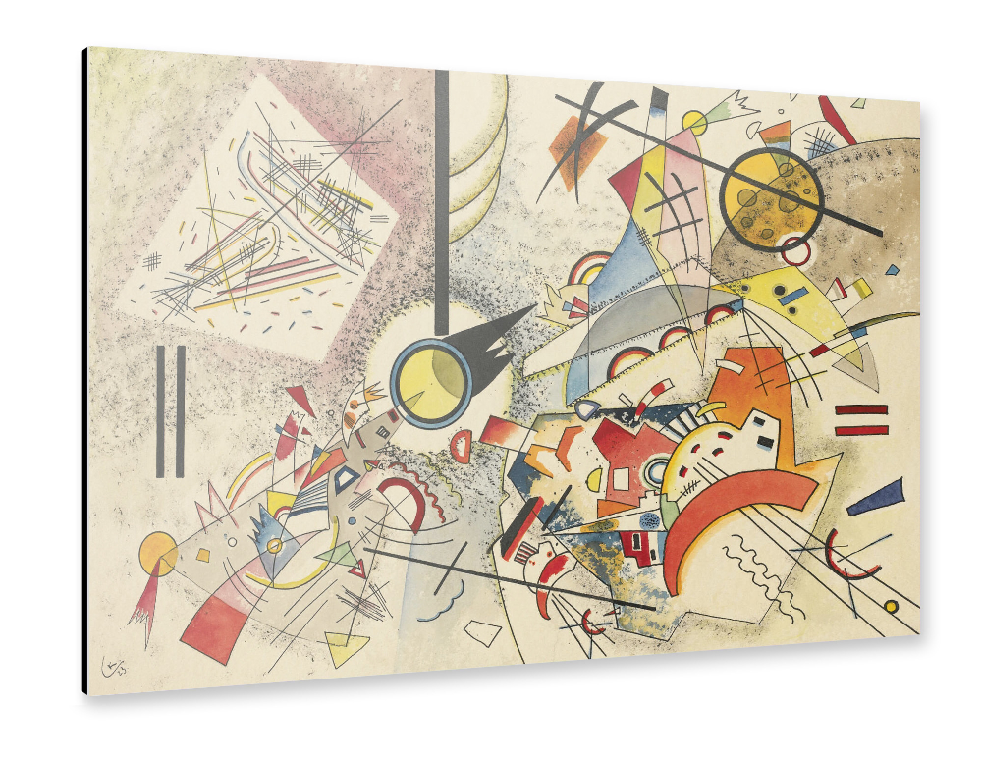 Alu-Dibond "Ohne Titel von Wassily Kandinsky" 30x20 cm artboxONE