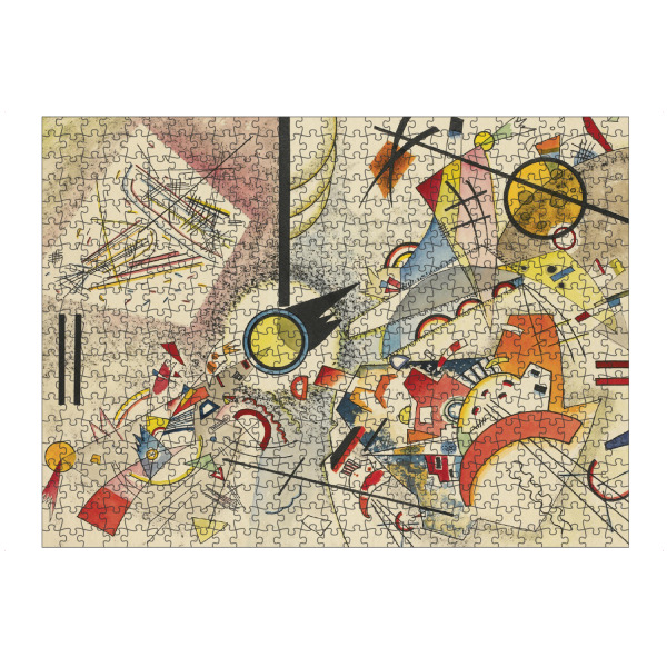 Puzzle Ravensburger "Ohne Titel von Wassily Kandinsky" artboxONE - Abstrakt,Geometrie