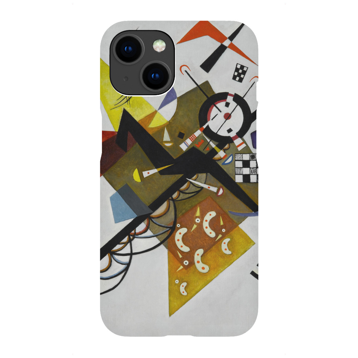iPhone "Auf Weiss II von Wassily Kandinsky" Premium-Case Handyhülle artboxONE