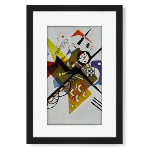 Auf Weiss II von Wassily Kandinsky