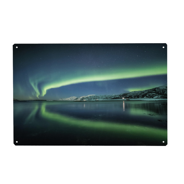 Metall Poster "Arctic Reflection" artboxONE - Natur,Reise