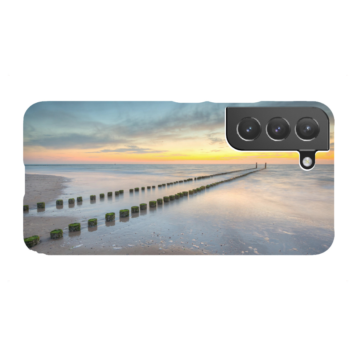 Samsung Galaxy "Abends am Strand von Domburg" Premium-Case Handyhülle artboxONE