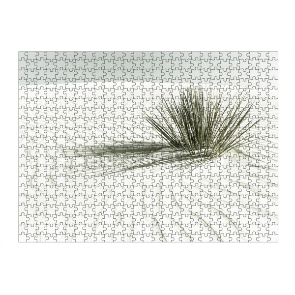 Puzzle Ravensburger "Vintage Düne" artboxONE - Natur,Reise / Länder