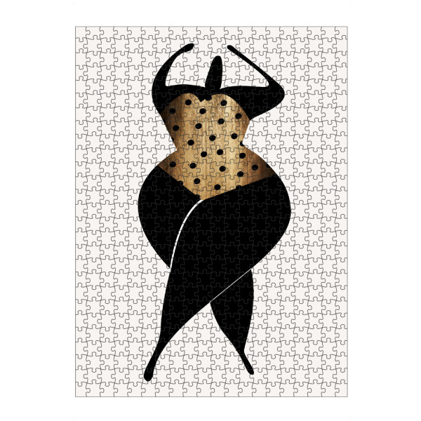 artboxONE Puzzle "Dancing In The Sun - A" artboxONE - Abstrakt,Menschen