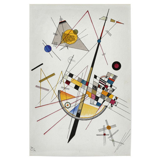 Zarte Spannung. Nr. 85 Kandinsky Zarte Spannung. Nr. 85 Kandinsky