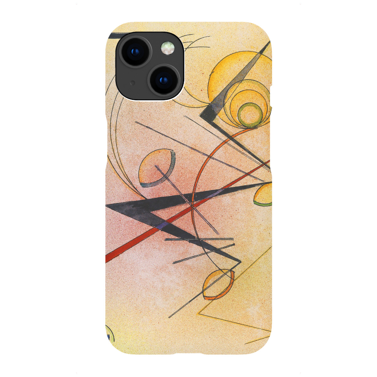 "Kleines Warm von Kandinsky"für iPhone - Premium-Case Handyhülle artboxONE